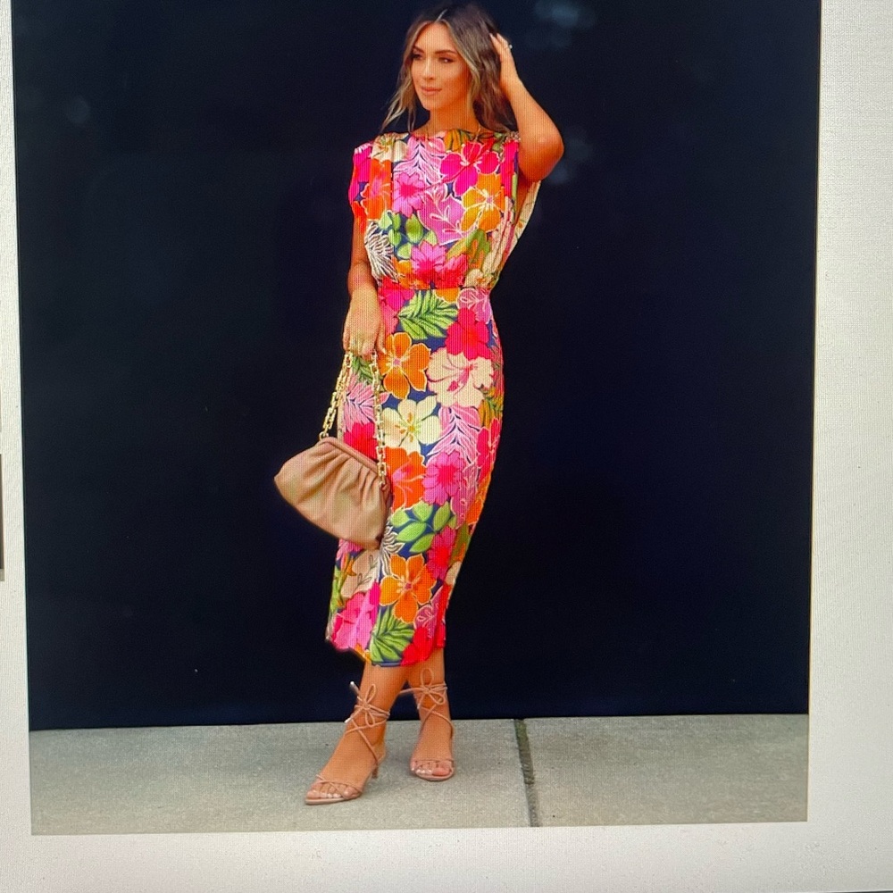 Vici Garden Goddess MIDI Dress